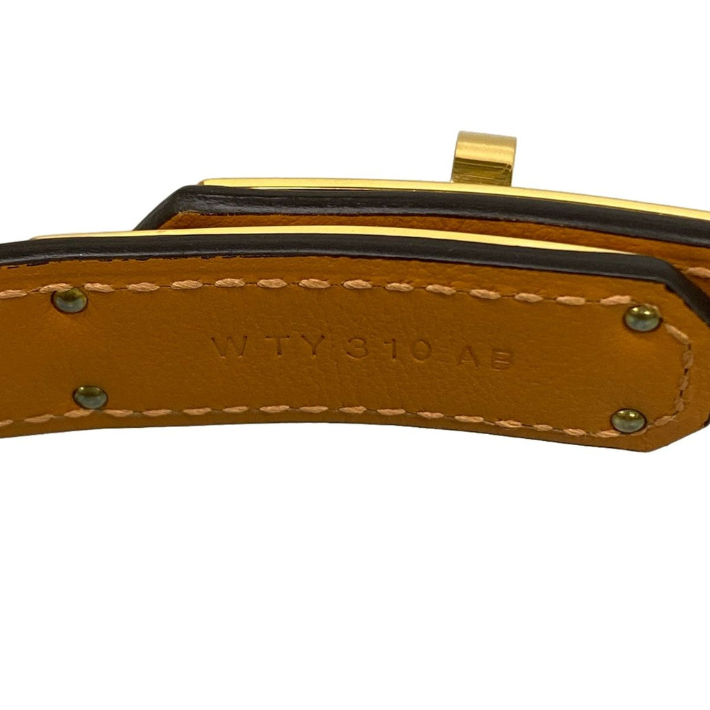 Hermes Belt Kelly Black Gold — view 5