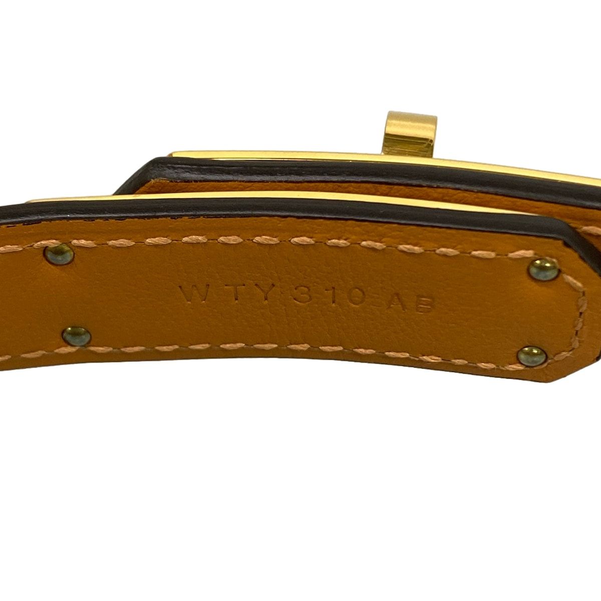 Hermes Belt Kelly Black Gold — view 5