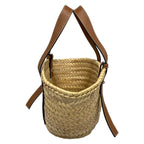 Loewe Tote Basket Natural Tan Leather — view 4