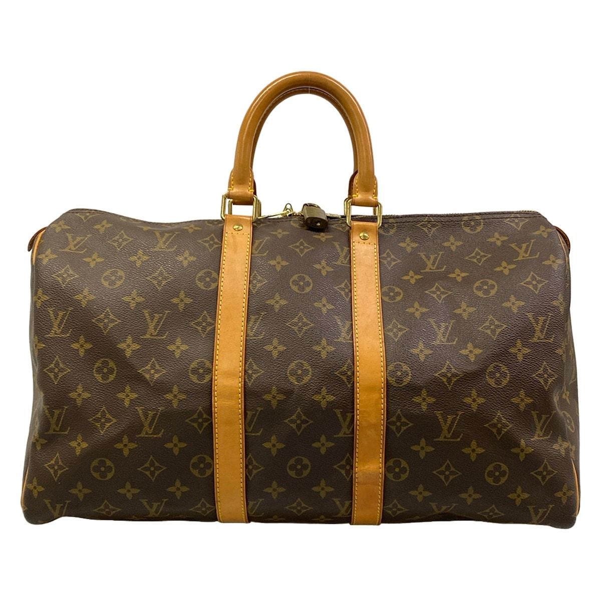 Louis Vuitton Boston Bag Monogram Keepall 45