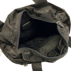Prada Shoulder Bag Black Leather — view 7