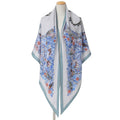 Hermes Jungle Love Triangle Jean Shawl Scarf
