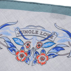 Hermes Jungle Love Triangle Jean Shawl Scarf — view 9