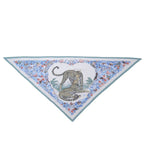 Hermes Jungle Love Triangle Jean Shawl Scarf — view 3