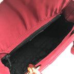 Dior Mini Cannage 2-Way Bag Nylon Red — view 8