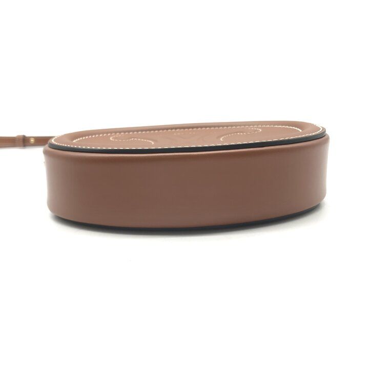 Celine Oval Pass Cuir Triomphe Leather Shoulder Bag Crossbody Brown — view 3