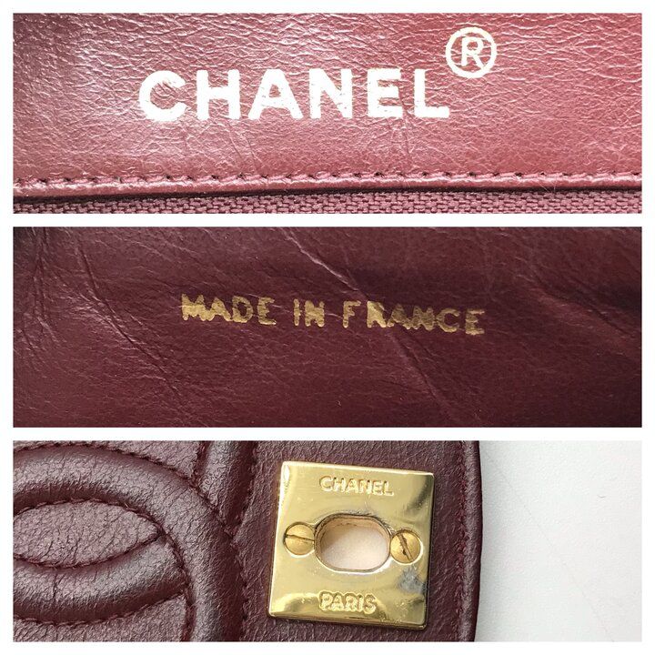 Chanel CC Logo Chain Shoulder Bag Lambskin Leather Turnlock Black — view 9