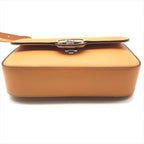 Gucci Double 2-Way Bag Crossbody Leather Orange — view 3
