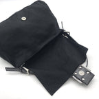 Fendi Mamma Bucket Cotton Jersey Shoulder Bag Black — view 8