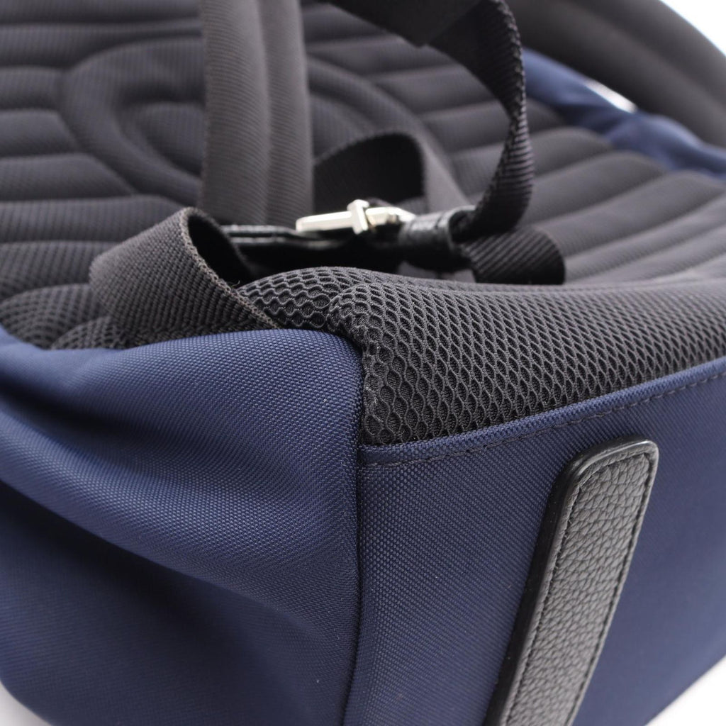 Dior Backpack Homme Kaws Navy Black Nylon Leather — view 5