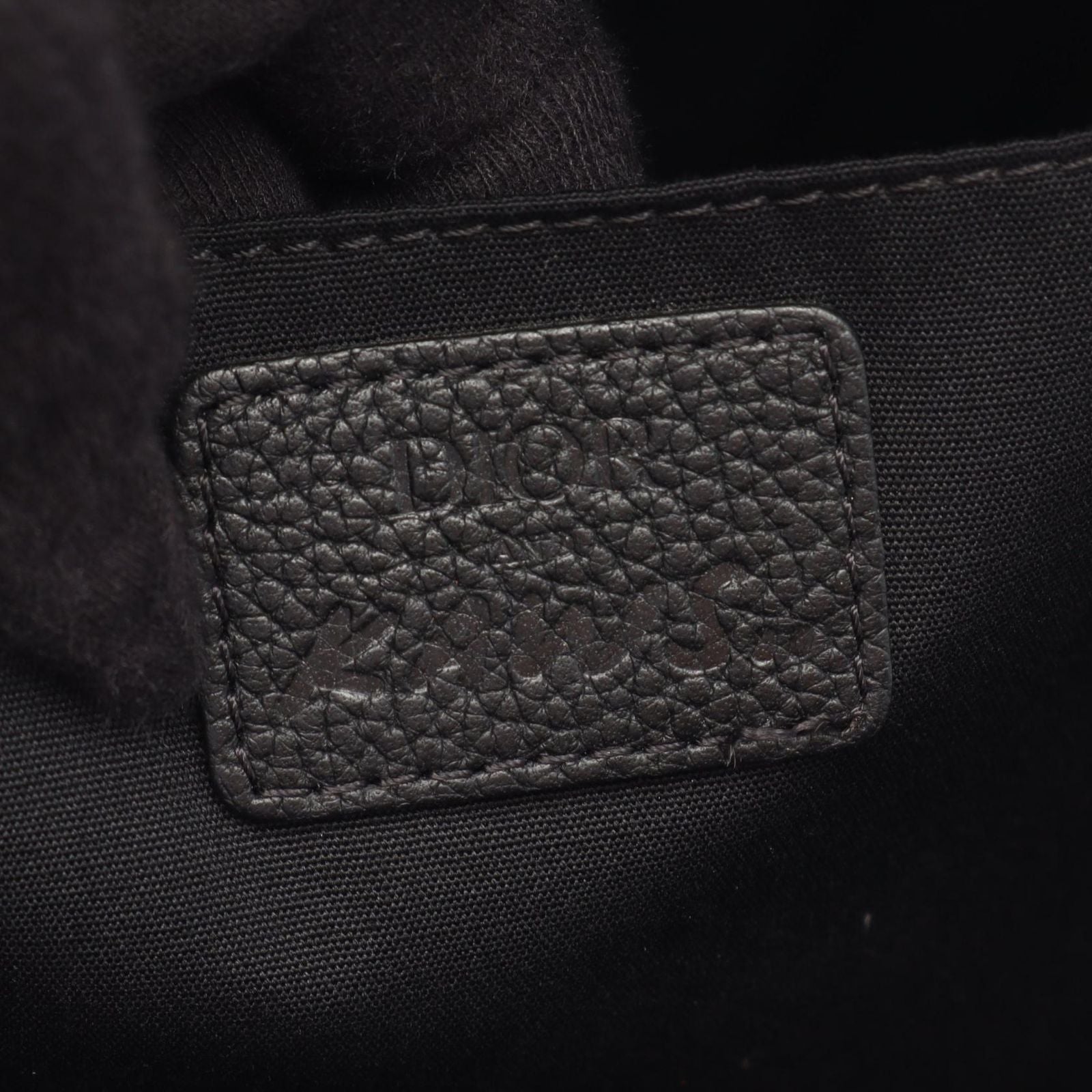 Dior Backpack Homme Kaws Navy Black Nylon Leather — view 4