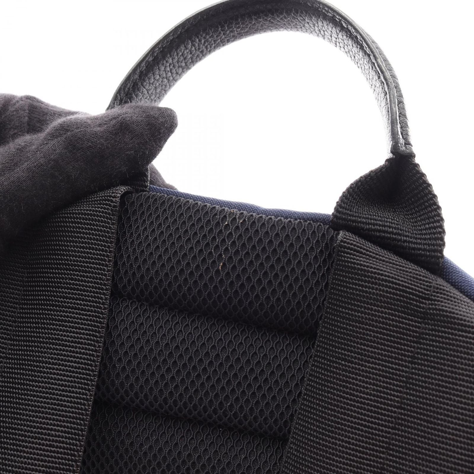 Dior Backpack Homme Kaws Navy Black Nylon Leather — view 6