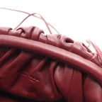 Bottega Veneta Shoulder Bag Mini the Pouch Bordeaux Leather — view 7