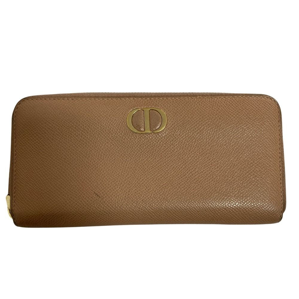 Dior 30 Montaigne Leather Wallet Beige