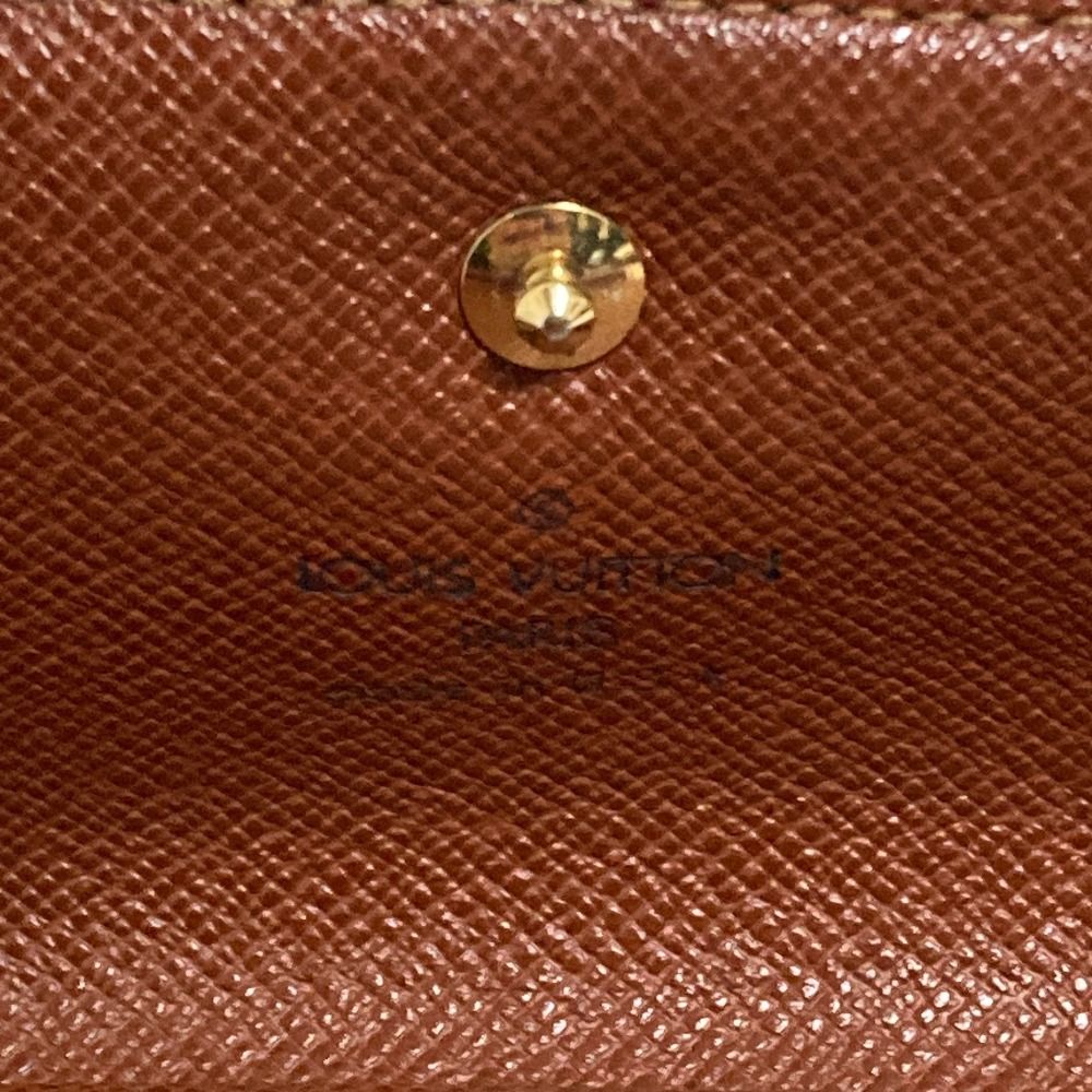 Louis Vuitton Monogram Porto Tresor International Wallet Brown — view 7