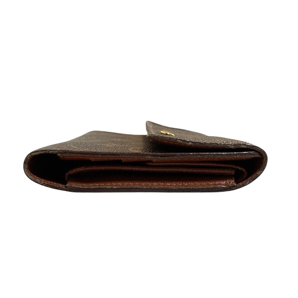 Louis Vuitton Monogram Porto Tresor International Wallet Brown — view 3