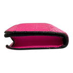 Loewe Repeat Anagram Leather Card Case Business Holder Pink — view 5