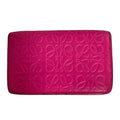 Loewe Repeat Anagram Leather Card Case Business Holder Pink