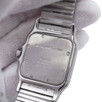 Cartier Santos Galbe LM Watch Ivory Dial — view 7