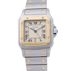 Cartier Santos Galbe LM Watch Ivory Dial
