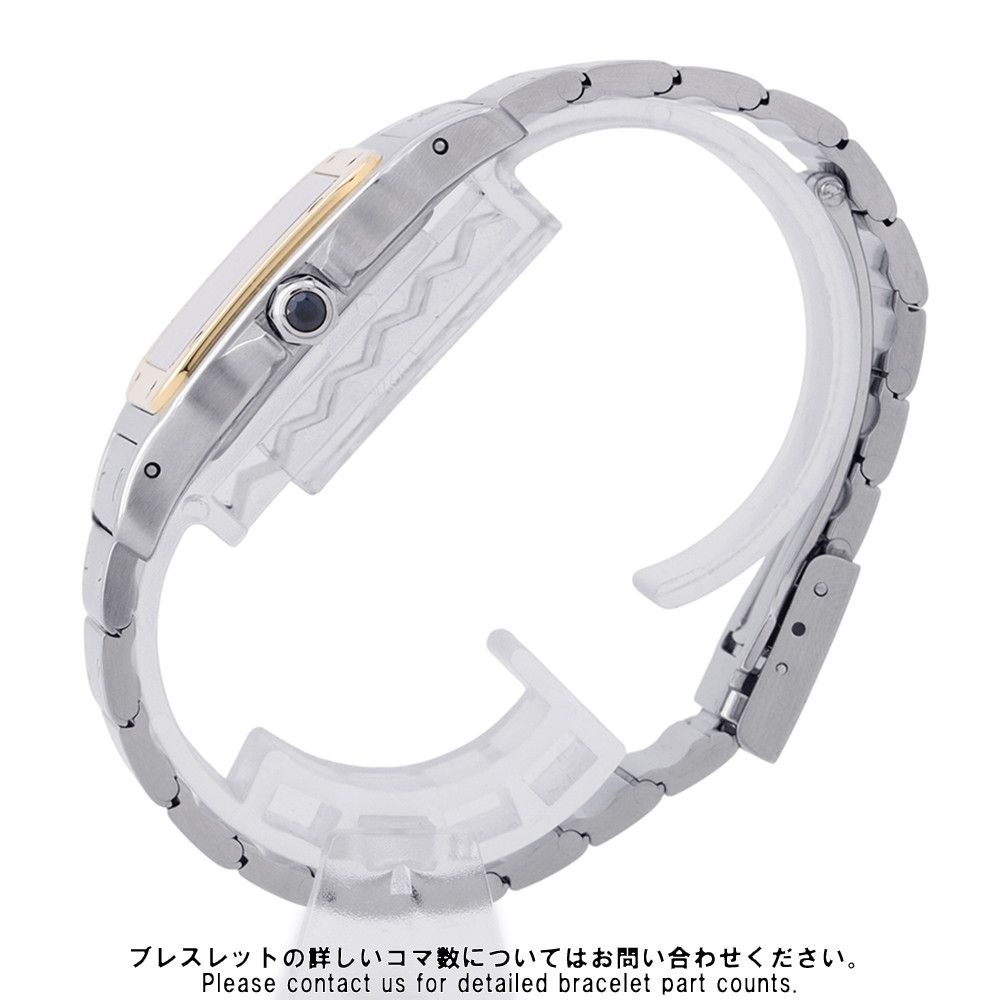 Cartier Santos Galbe LM Watch Ivory Dial — view 2
