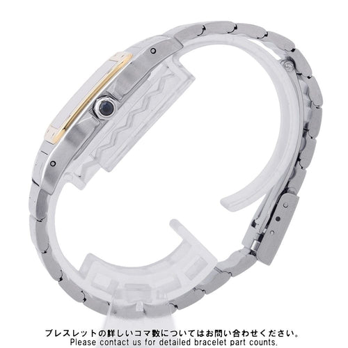 Cartier Santos Galbe LM Watch Ivory Dial — view 2