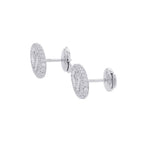 Hermes Earrings Chaine D'ancre Farandole Diamond Total 18k White Gold — view 2