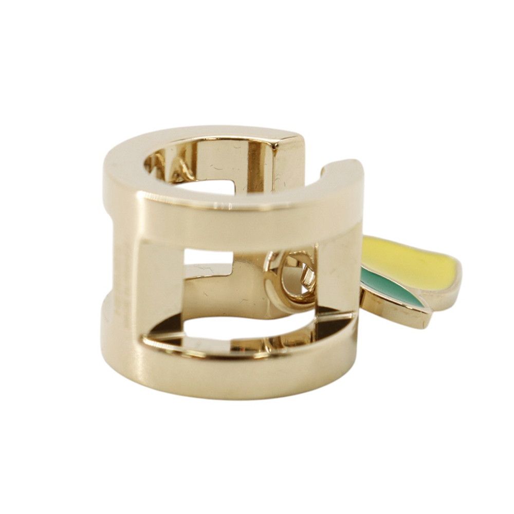 Hermes Twilly Ring Mini Citron Lemon Scarf — view 2