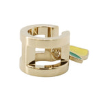 Hermes Twilly Ring Mini Citron Lemon Scarf — view 2