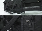 Prada Nylon Boston Bag Black — view 6