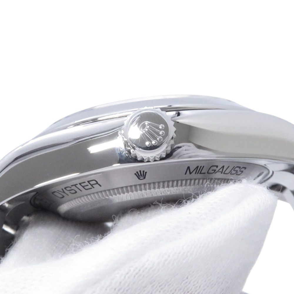 Rolex Milgauss Roulette No Watch Black Dial — view 8
