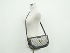 Gucci Vintage GG Supreme Shoulder Bag Pochette Navy — view 6