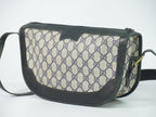 Gucci Vintage GG Supreme Shoulder Bag Pochette Navy — view 2