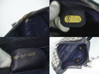 Gucci Vintage GG Supreme Shoulder Bag Pochette Navy — view 9