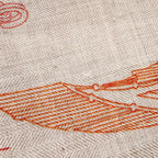 Hermes Shawl Carre 140 Geant la Nouvelle Cite Cavaliere Silk Cashmere Scarf — view 2