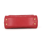 Chanel Quilted CC Logo Coco Handle Caviar Leather 2-Way Shoulder — view 3