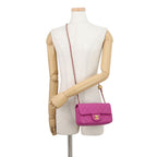 Chanel Chain Shoulder Bag CC Logo Quilted 20 Coco Ball Lambskin — view 4