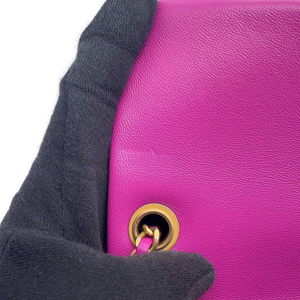 Chanel Chain Shoulder Bag CC Logo Quilted 20 Coco Ball Lambskin — view 6