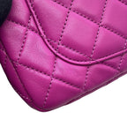 Chanel Chain Shoulder Bag CC Logo Quilted 20 Coco Ball Lambskin — view 9