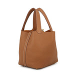 Hermes Handbag Picotin Lock PM Gold Taurillon Clemence — view 2
