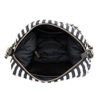 Chanel Shoulder Bag CC Logo Large Hobo Nylon 2-Way White Black — view 6
