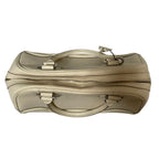 Louis Vuitton Bowling Montaigne PM Handbag Yvoir Ivory — view 5