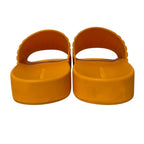 Bottega Veneta Slider Sandal Rubber Slide Sandals 35 Yellow — view 3