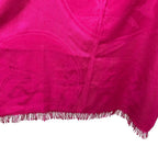 Hermes New Bliss Cashmere Silk Large Shawl Rose Pink Scarf — view 6