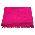 Hermes New Bliss Cashmere Silk Large Shawl Rose Pink Scarf