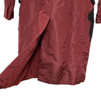 Prada Padded Silk Chesterfield 38 Red Shoulder — view 6