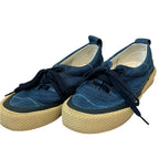 Celine 180° Canvas Low Cut Sneakers 35 Blue