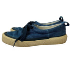 Celine 180° Canvas Low Cut Sneakers 35 Blue — view 3