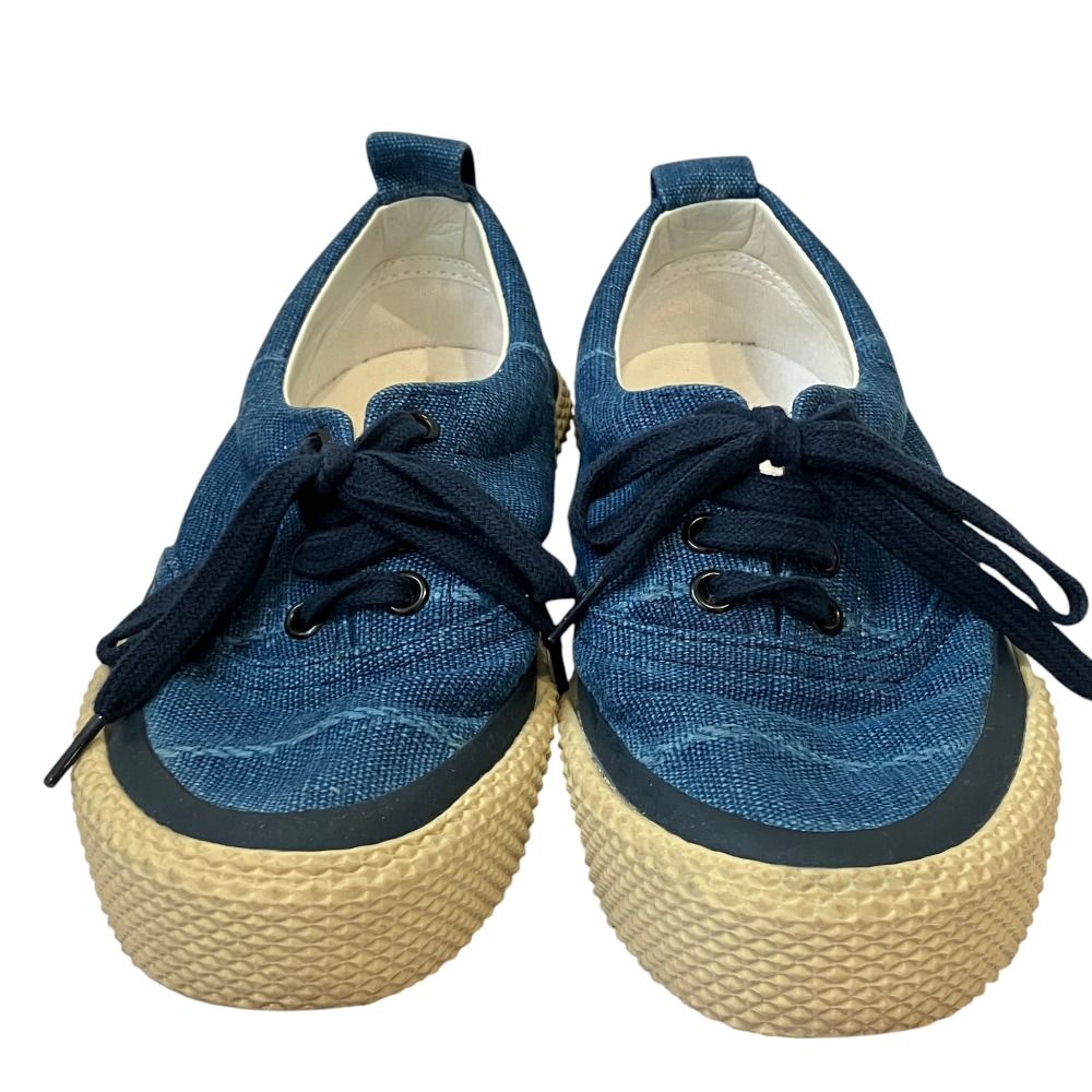 Celine 180° Canvas Low Cut Sneakers 35 Blue — view 2