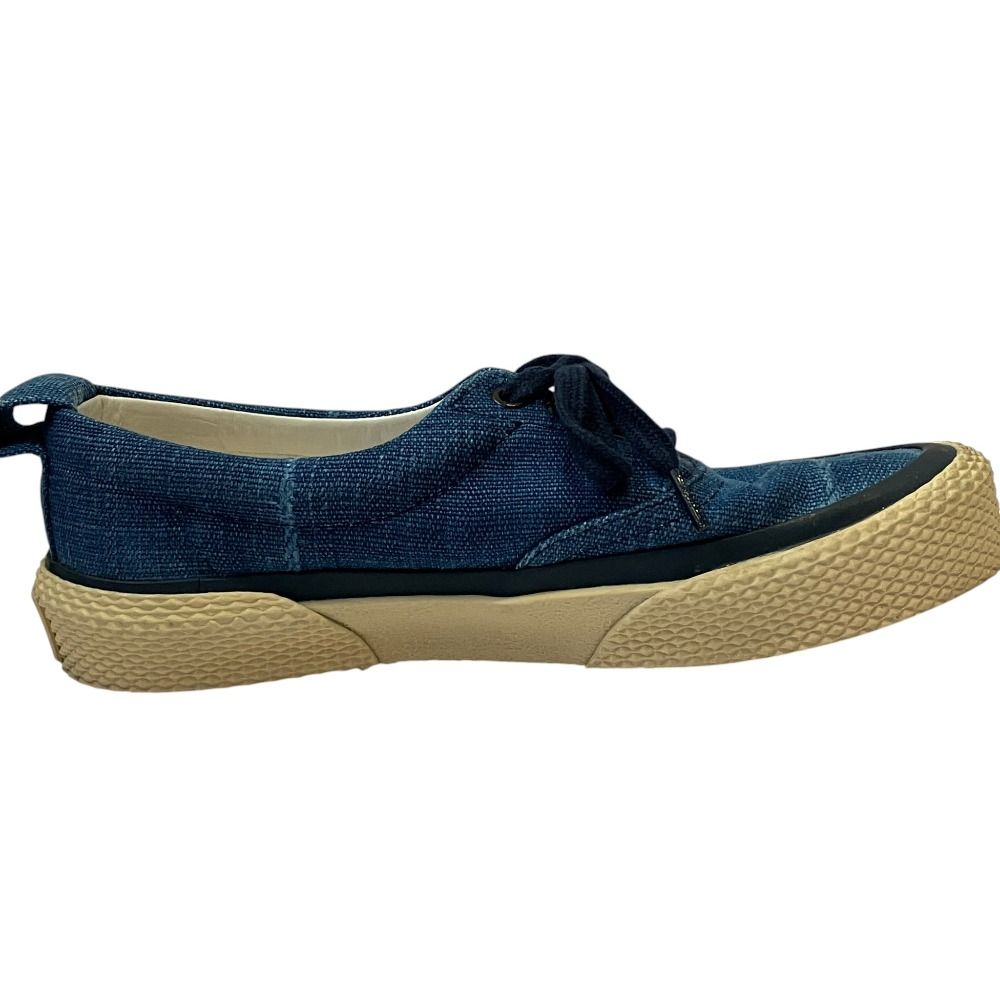 Celine 180° Canvas Low Cut Sneakers 35 Blue — view 5